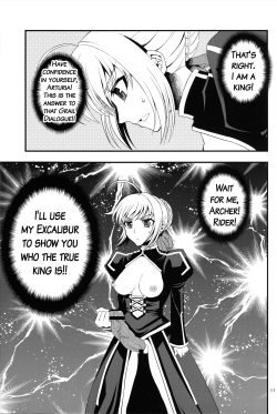 (C82) [SKUG (BUSHI)] Saber ni Chinko ga Haeru Hon | Saber Grew a Dick (Fate/Zero) [English] =SW= page 9