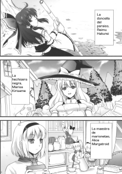 (Reitaisai 7) [YURIRU-RARIKA (Kojima Saya)] Inmitsuyakata Keikaku (Touhou Project) [Spanish] [Kurotao] page 4