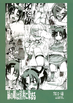 (COMIC1☆6) [Bronco Hitoritabi (Uchi-Uchi Keyaki)] Midori no Me wa Inpon ni Somaru (Smile Precure!) page 2