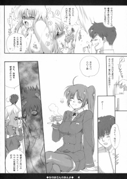(C82) [Bakugeki Monkeys (Inugami Naoyuki)] Nanoha-san no Anyo (Mahou Shoujo Lyrical Nanoha) page 3