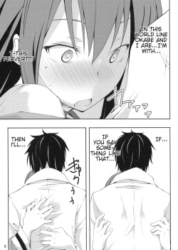 (C80) [Outrate (Tabo)] Embrace (Steins;Gate) [English] {Kamikakushitranslations} page 9