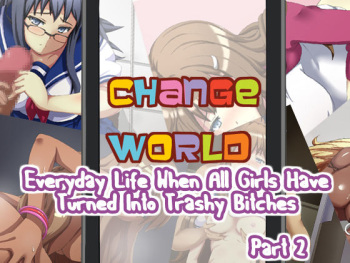 [mega w] Onna ga Subete Gehin na Bitch ni Natta Nichijou Chuuhen | Everyday Life When All Girls Have Turned Into Trashy Bitches Part 2 [English] [Rinruririn] cover