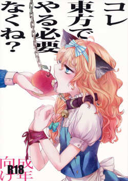 (Kouroumu 6) [MATILDA] Kore Touhou de Yaru Hitsuyou Naku ne? | Is it really necessary to do this in Touhou (Touhou Project) [English] [pesu] page 1