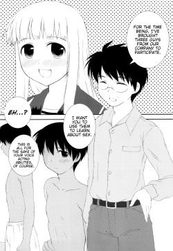 (C79) [Toumei Tsuushin (Hanapin)] Onedari Joshikousei (Koe de Oshigoto!) [English] [MumeiTL &amp; THMMY] page 5