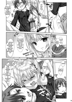 (SC58) [Nama Cream Biyori (Nanase Meruchi)] Ore no Kanojo ga OO Sugiru (OreShura) [English] [Fateburn Family] page 8