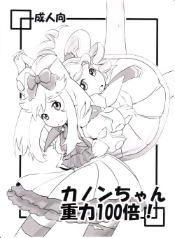 (C78) [HellDevice (nalvas)] Kanon-chan Juuryoku 100-bai! (Anyamaru Tantei Kiruminzoo) page 1