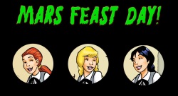 Martian Family - Mars Feast Day