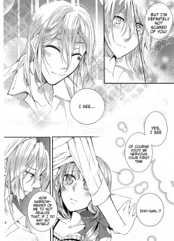 [Asadukuyo no Utage (Atono Matsuri)] Suigyo no Majiwari | Intimate Friendship (AMNESIA) [English] [Tigoris Translates] page 8