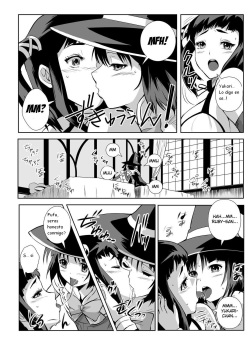 (C74) [Kamoro-SA-Z (Migiyori, Oobanburumai)] Kapu Kapucchuu to Vampire (Rosario + Vampire) [Spanish] [Kurotao] page 8