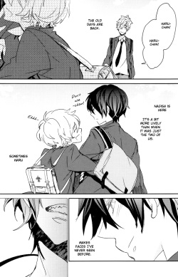 (Renai Jiyuugata! Junbi Undou) [Banyuu (Aoi Levin)] Seichouki | Growth Spurt (Free!) [English] [Always Here Scans] page 2