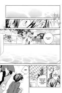 (Renai Jiyuugata! Junbi Undou) [Banyuu (Aoi Levin)] Seichouki | Growth Spurt (Free!) [English] [Always Here Scans] page 4