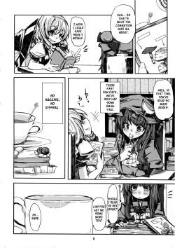 (Akatsuki no Utage 4) [Tokyo Glider (Ura Dramatic)] Murasaki no Bara ga Somaru | Staining the Violet Rose (Touhou Project) [English] [XCX Scans] page 5