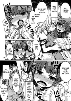 (Akatsuki no Utage 4) [Tokyo Glider (Ura Dramatic)] Murasaki no Bara ga Somaru | Staining the Violet Rose (Touhou Project) [English] [XCX Scans] page 9