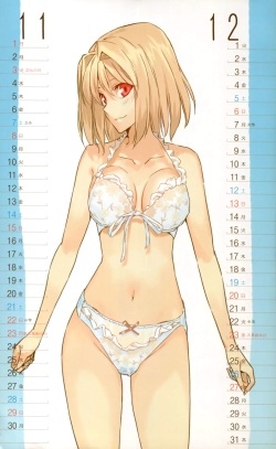 2009 Type-Moon Calendar [Moriisan-Tokono] page 7