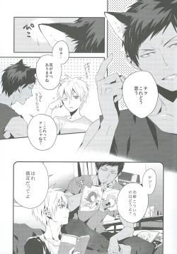 (SPARK8) [inumog (Fujino, Marumo)] Kimi to Nekomimi (Kuroko no Basuke) page 3