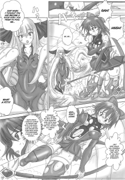 [NAMANECOTEI (chan shin han)] Futanari Mahou Syoujyo (Mahou Shoujo Ai) [English] =Ero Manga Girls + maipantsu= page 5