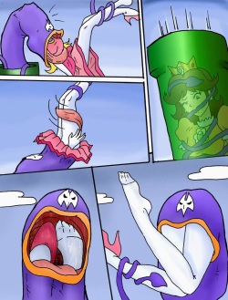 Peach and Daisy Moga Vore page 3