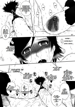 (C75) [MOON RULER (Tsukino Jyogi)] LOVE VACATION+ Yuunou Bijin Hisho Ogawa-san no Yuu-utsu (Kurogane no Linebarrels) [Spanish] {Brad33} page 7