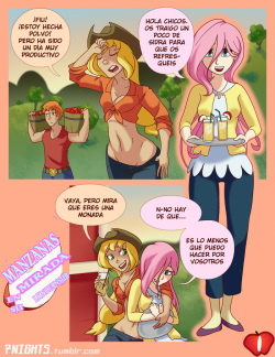 [7nights] Apples of Her Eye | Manzanas En Su Mirada (My Little Pony: Friendship is Magic) [Spanish] [LKNOFansub] page 1
