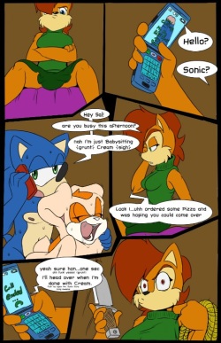 [aval0nx] Babysitting Cream (Sonic the Hedgehog) page 2