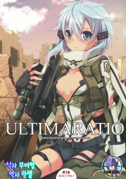(C84) [Seven Days Holiday (Shinokawa Arumi, Koga Nozomu)] ULTIMARATIO (Sword Art Online) [Korean] [Team Sorry] page 1