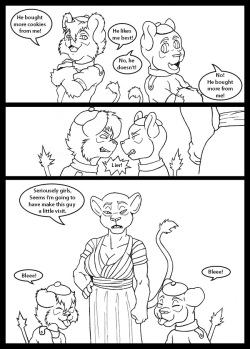 [dktorzi] Den Mother (a.k.a. MILF) (original sketches + inks) page 1