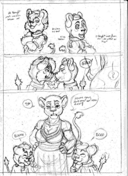 [dktorzi] Den Mother (a.k.a. MILF) (original sketches + inks) page 2
