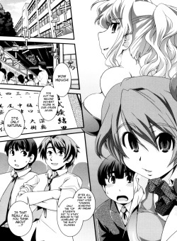 [Ikuya Daikokudou] Kinpatsu x Kyonyuu ni Henshin De | Transformed Into A Busty Blonde [English] [DMD] page 7