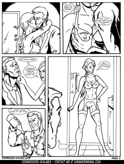 [Karmagik] Subjugating Scarlett (G.I.Joe) [In Progress] [Black and White] page 2