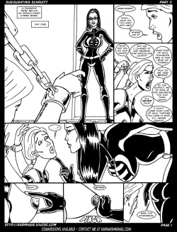 [Karmagik] Subjugating Scarlett (G.I.Joe) [In Progress] [Black and White] page 7