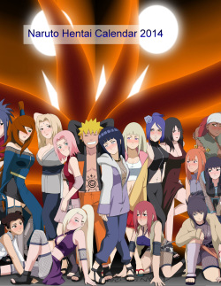 Naruto Hentai Calendar 2014