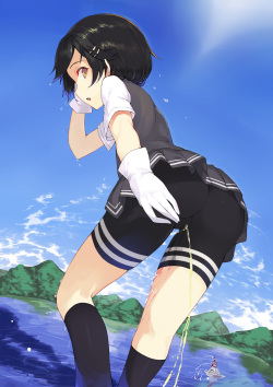 [I-Raf-you (Various)] Giantess Girls Ni Gou (Kantai Collection -KanColle-) [Digital] page 5
