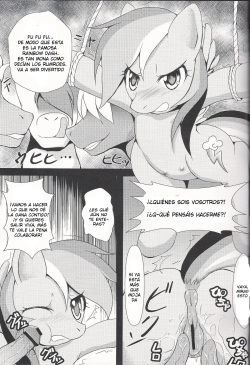 (Fur-st 5) [M.I.R.U (Oume Nyora)] Kowasareta Niji - Rainbow was Destructed by... | Rainbow fue Vencida por... (My Little Pony Friendship is Magic) [Spanish] [LKNOFansub] page 2