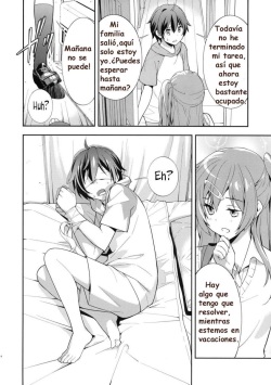 (C83) [Hapoi-dokoro (Okazaki Takeshi)] Summer-Summer (Chuunibyou Demo Koi ga Shitai!) [Spanish] {Wonderland Fansub} page 6