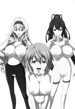 (COMIC1☆5) [Kamoro-Sa-Z (Migiyori, Oobanburumai)] Infinite DoStratos (IS <Infinite Stratos>) [Spanish] [XHentai95] page 2
