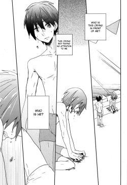 (Renai Jiyuugata! Natsu Honban) [Kaitouchuu. (Kasago)] Naite Oborete (Free!) [English] {MOY Moe} page 2