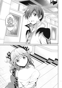(C83) [Kurimomo (Tsukako)] Cheria-chan no Pajama de Ojama (Tales of Graces) [English] [FutureCop] page 4