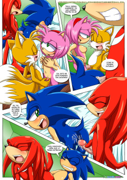 [Palcomix] Swingers 2 | Intercambio De Parejas 2 (Sonic the Hedgehog) [Spanish] [LKNOFansub] page 3