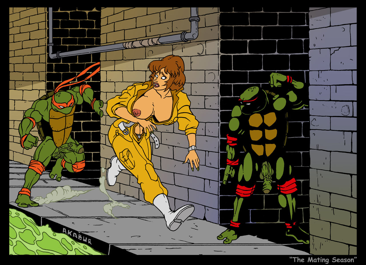Порно комиксы черепахи фото 105