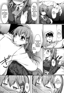 (C86) [Yusaritsukata (Awayume)] Teitoku no Koto nara Suzuya ni Omakase dayo | If It's Anything Related to Admiral, Leave It to Suzuya (Kantai Collection -KanColle-) [English] {doujin-moe.us} page 6
