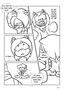 Short Stories: SONIC's BANG (WIP) page 4