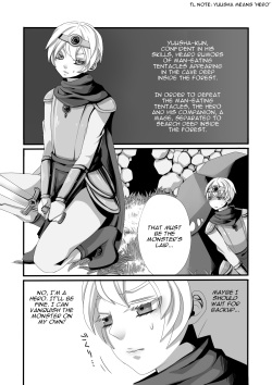[Iwanakaya (Sansyouo)] Shokushu to Yuusha to Mahoutsukai  | The Tentacles, the Hero, and the Mage [English] [Nanashi123] page 3