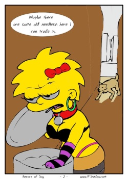 [Zst Xkn] Beware of Dog (Color) (The Simpsons) page 2