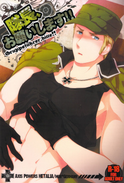 [Marinconia (Marumari)] Taichou, Onegaishimasu!! - Gruppeführer, Bitte!! (Axis Powers Hetalia) [English] {CSword} page 1