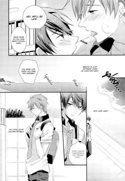 (SPARK8) [Kyuukyuubako (Bandaid)] Hatsujou suru Hi (Free!) [English] [Baka Dumb Aho Scans] page 6