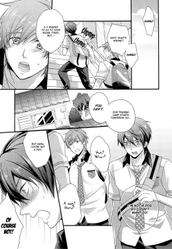 (SPARK8) [Kyuukyuubako (Bandaid)] Hatsujou suru Hi (Free!) [English] [Baka Dumb Aho Scans] page 9
