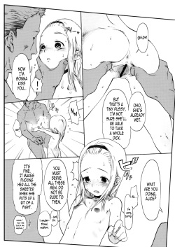 (COMITIA100) [Rinjuu Circus (Haguhagu)] Alice Complex [English] [B.E.C. Scans] page 9