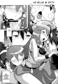 (C80) [Akusei-Shinseibutsu (Nori)] Aoba - Blue:Leaf (Pokemon) [German] [SchmidtSST] page 2