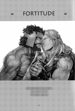 (C86) [Pomatobatake (Kin29 Nitaro)] FORTITUDE (The Mighty Thor) page 2