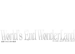 (SPARK5) [Ikebukuro Now (Norikuro)] World's End Wonderland (Durarara!!) [English] [Mokkachi] page 3